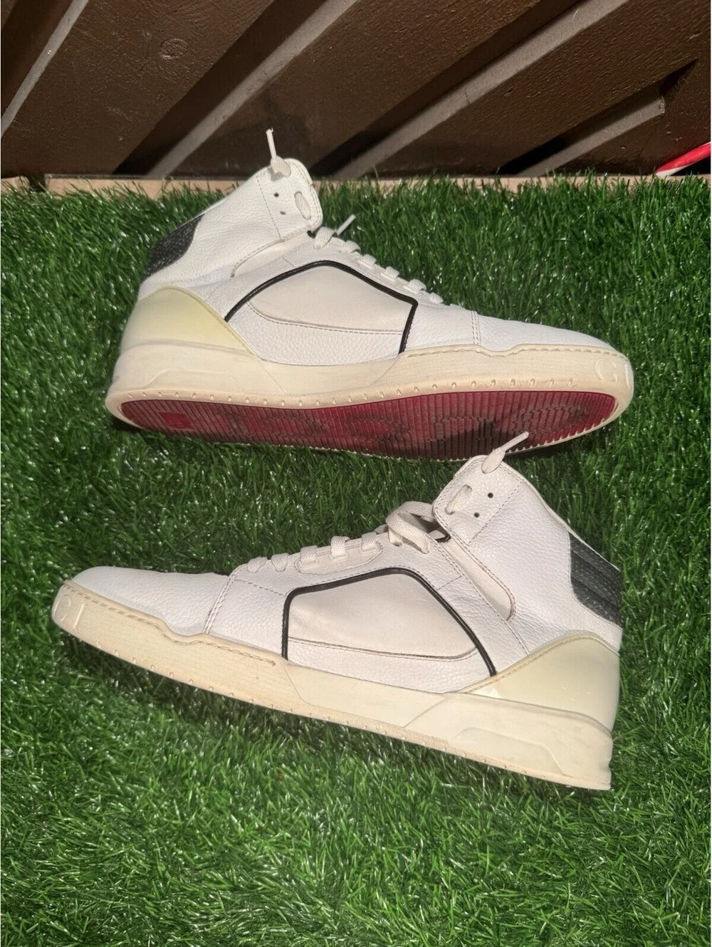 Gucci Rebound Mid High-Top Sneaker  295322 7 G WhiteSize 7.5-8 Men’s